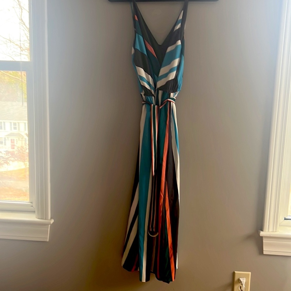 LOFT-  Skyline Wrap Dress MP large